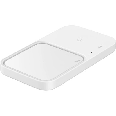 Бездротовий зарядний пристрій Samsung 15W Wireless Charger Duo with TA EP-P5400TWEGEU White Бездротовий зарядний пристрій Samsung 15W Wireless Charger Duo with TA EP-P5400TWEGEU White