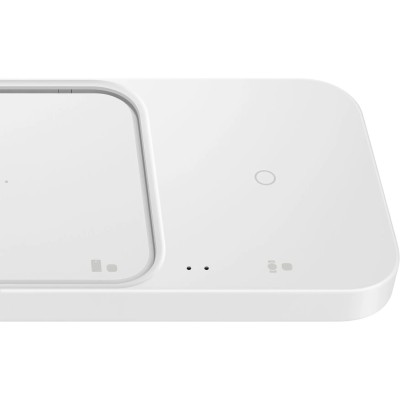 Бездротовий зарядний пристрій Samsung 15W Wireless Charger Duo with TA EP-P5400TWEGEU White Бездротовий зарядний пристрій Samsung 15W Wireless Charger Duo with TA EP-P5400TWEGEU White