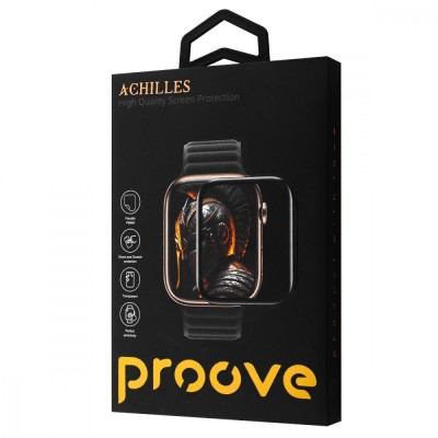 Захисне скло Proove Achilles Apple Watch Series 4/5/6/SE/SE2 40 mm (PGPWSE240001) Black