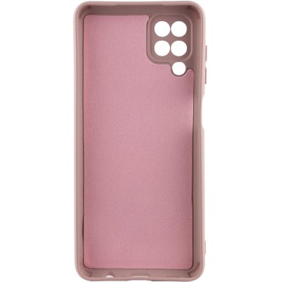Чохол TPU GETMAN Liquid Silk Full Camera для Samsung Galaxy A12 Рожевий / Pink Sand Чохол TPU GETMAN Liquid Silk Full Camera для Samsung Galaxy A12 Рожевий / Pink Sand