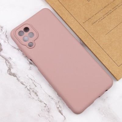 Чохол TPU GETMAN Liquid Silk Full Camera для Samsung Galaxy A12 Рожевий / Pink Sand Чохол TPU GETMAN Liquid Silk Full Camera для Samsung Galaxy A12 Рожевий / Pink Sand