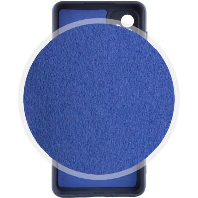 Чохол TPU GETMAN Liquid Silk Full Camera для Samsung Galaxy A25 5G Синій / Midnight Blue Чохол TPU GETMAN Liquid Silk Full Camera для Samsung Galaxy A25 5G Синій / Midnight Blue
