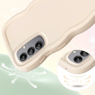 Чохол TPU Ripple для Samsung Galaxy A36 5G / A56 5G Antique White Чохол TPU Ripple для Samsung Galaxy A36 5G / A56 5G Antique White