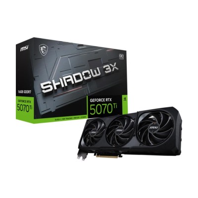 Відеокарта PCIE16 RTX5070TI 16GB RTX5070TI 16G SHAD 3X OC MSI