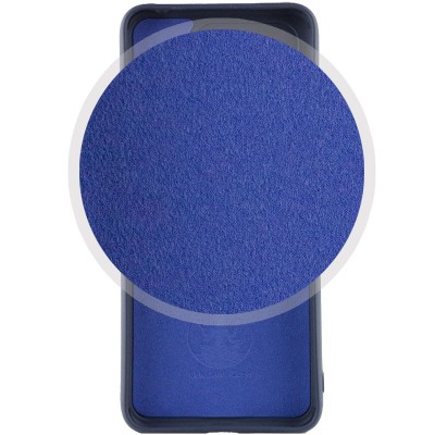Чохол Silicone Cover Lakshmi Full Camera (AA) для Motorola Moto G75 5G Синій / Midnight Blue Чохол Silicone Cover Lakshmi Full Camera (AA) для Motorola Moto G75 5G Синій / Midnight Blue