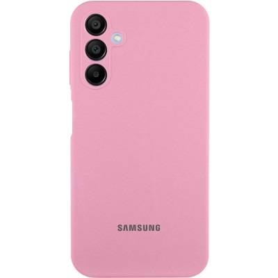 Чохол Silicone Cover Lakshmi Full Camera (AAA) with Logo для Samsung Galaxy A24 4G Рожевий / Light pink Чохол Silicone Cover Lakshmi Full Camera (AAA) with Logo для Samsung Galaxy A24 4G Рожевий / Light pink