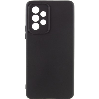 Чохол TPU GETMAN Liquid Silk Full Camera для Samsung Galaxy A13 4G Чорний / Black Чохол TPU GETMAN Liquid Silk Full Camera для Samsung Galaxy A13 4G Чорний / Black