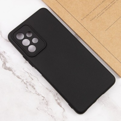 Чохол TPU GETMAN Liquid Silk Full Camera для Samsung Galaxy A13 4G Чорний / Black Чохол TPU GETMAN Liquid Silk Full Camera для Samsung Galaxy A13 4G Чорний / Black