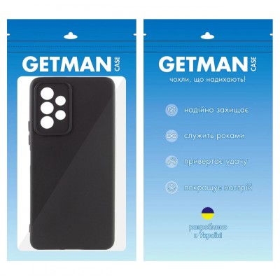 Чохол TPU GETMAN Liquid Silk Full Camera для Samsung Galaxy A13 4G Чорний / Black Чохол TPU GETMAN Liquid Silk Full Camera для Samsung Galaxy A13 4G Чорний / Black