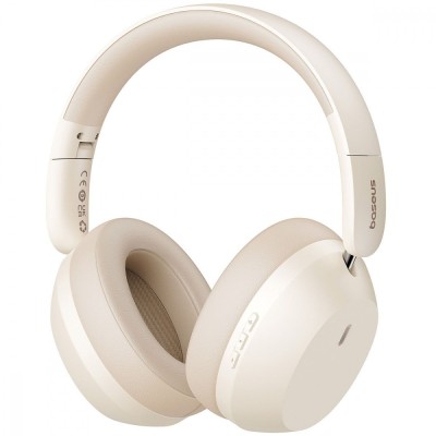 Бездротові Навушники Baseus Bass 35 Max Wireless Headphones (A00070800221-00) Stellar White