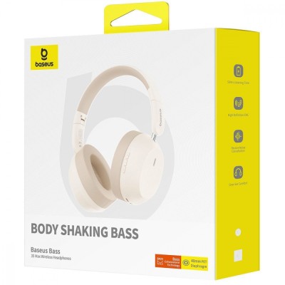 Бездротові Навушники Baseus Bass 35 Max Wireless Headphones (A00070800821-00) Twilight Grey