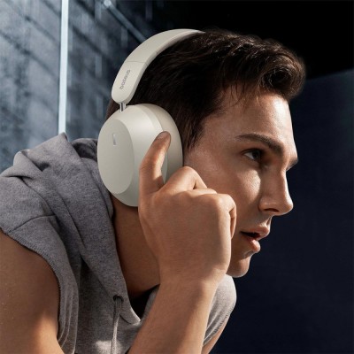 Бездротові Навушники Baseus Bass 35 Max Wireless Headphones (A00070800821-00) Twilight Grey
