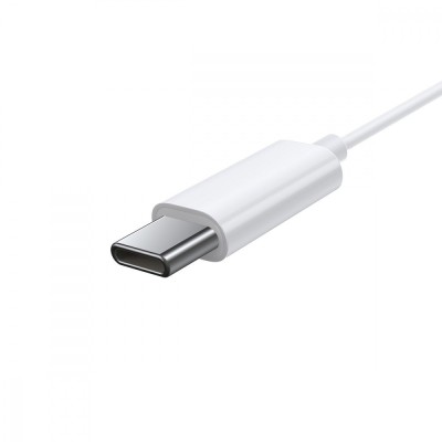 Дротові Навушники BASEUS Encok Type-C Lateral In-ear Wired Earphone C17 (NGCR010002) White
