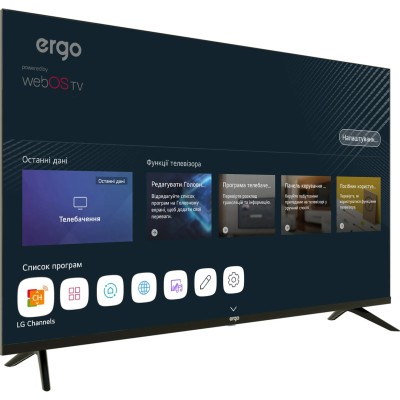 Телевізор ERGO 43WUS9200 рідкокристалічний Телевізор ERGO 43WUS9200 рідкокристалічний