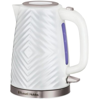 Чайник RUSSELL HOBBS 26381-70 Groove Білий Чайник RUSSELL HOBBS 26381-70 Groove Білий