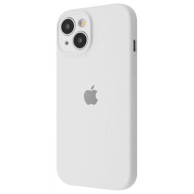 Чохол Silicone Case Camera Protection iPhone 14 white