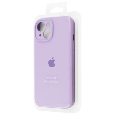 Чохол Silicone Case Camera Protection iPhone 14 white
