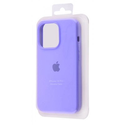 Чохол Silicone Case Full iPhone 14 Pro white