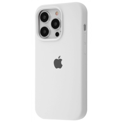 Чохол Silicone Case Full iPhone 16 Pro Max white
