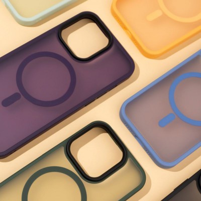 Чохол WAVE Matte Insane Case with Magnetic Ring iPhone 16е green