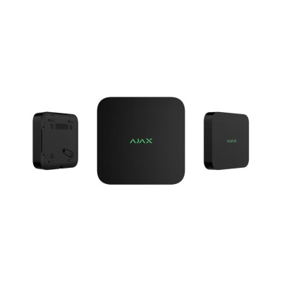 Ajax NVR (16ch) (8EU) ASP black мережевий відеореєстратор