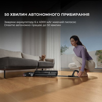 Ручний пилосос Dreame H12 Pro Flex Reach (HHR44A) Ручний пилосос Dreame H12 Pro Flex Reach (HHR44A)