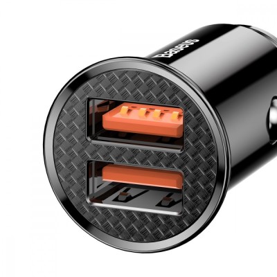 АЗП 2USB Baseus Circular Plastic A+A PPS (5A) (CCALL-YD01) Black АЗП 2USB Baseus Circular Plastic A+A PPS (5A) (CCALL-YD01) Black
