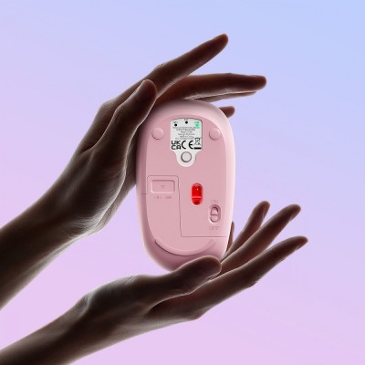 Бездротова Комп'ютерна Миша Baseus F01B Tri-Mode (B01055503413-00) pink