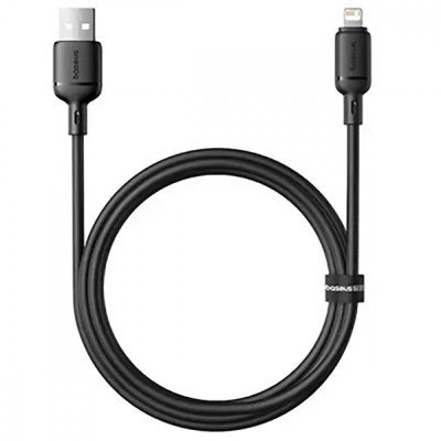 Кабель Baseus Silky Series Fast Charging Lightning 2.4A (1m) (P10377702213-00) white Кабель Baseus Silky Series Fast Charging Lightning 2.4A (1m) (P10377702213-00) white