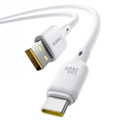 Кабель Baseus Silky Series Fast Charging Type-C 100W (1m) (P10377703213-00) white Кабель Baseus Silky Series Fast Charging Type-C 100W (1m) (P10377703213-00) white