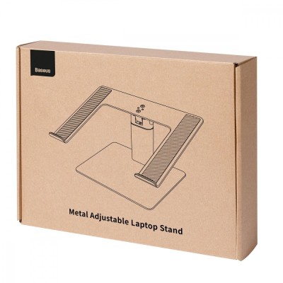 Підставка для ноутбука Baseus Metal Adjustable Laptop Stand Silver silver