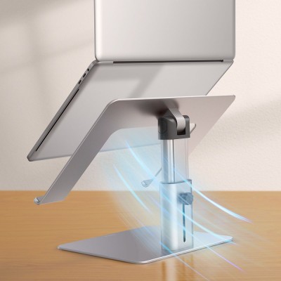 Підставка для ноутбука Baseus Metal Adjustable Laptop Stand Silver silver