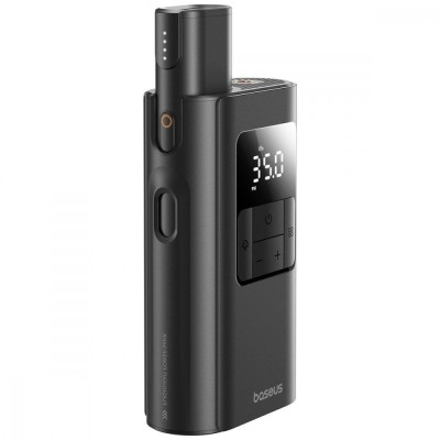 Портативний Міні Насос Baseus PrimeTrip VA1 2-in-1 (C11169001121-00) black