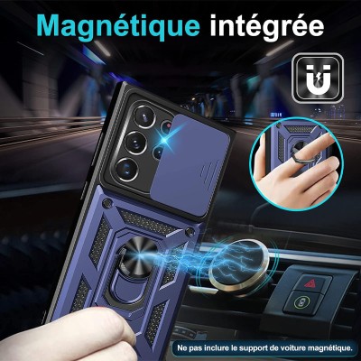 Ударостійкий чохол Camshield Serge Ring для Samsung Galaxy S25 Ultra Синій Ударостійкий чохол Camshield Serge Ring для Samsung Galaxy S25 Ultra Синій