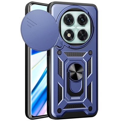Ударостійкий чохол Camshield Serge Ring для Xiaomi Redmi Note 14 Pro 5G Синій Ударостійкий чохол Camshield Serge Ring для Xiaomi Redmi Note 14 Pro 5G Синій