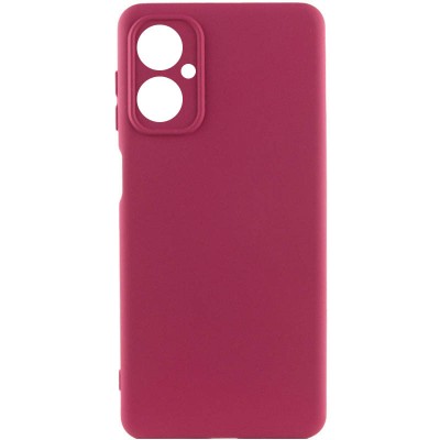 Чохол TPU GETMAN Liquid Silk Full Camera для Motorola Moto G14 Бордовий / Marsala Чохол TPU GETMAN Liquid Silk Full Camera для Motorola Moto G14 Бордовий / Marsala