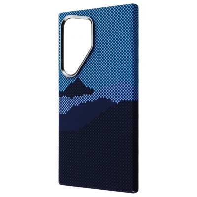 Чохол WAVE Gleam Case with Magnetic Ring Samsung Galaxy S24 Ultra blue mountain