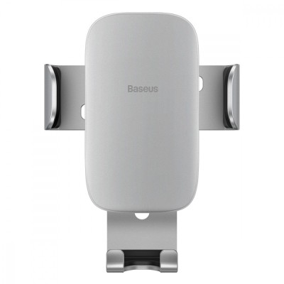 Автомобільний тримач Baseus Metal Age 2 Gravity Air Outlet Car Mount (SUJS000012) Silver Автомобільний тримач Baseus Metal Age 2 Gravity Air Outlet Car Mount (SUJS000012) Silver
