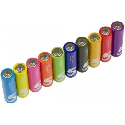 Батарейки ZMi Rainbow AA batteries 10 шт LR06 (NQD4000RT) Батарейки ZMi Rainbow AA batteries 10 шт LR06 (NQD4000RT)