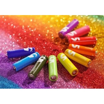 Батарейки ZMi Rainbow AA batteries 10 шт LR06 (NQD4000RT) Батарейки ZMi Rainbow AA batteries 10 шт LR06 (NQD4000RT)