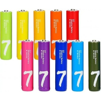Батарейки ZMi Rainbow AAA batteries 10 шт (NQD4001RT) Батарейки ZMi Rainbow AAA batteries 10 шт (NQD4001RT)