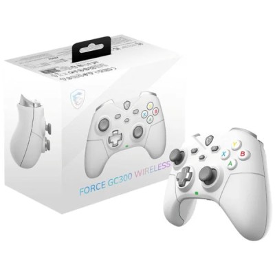 Маніпулятор ігровий WRL FORCE GC300 W WHITE MSI Маніпулятор ігровий WRL FORCE GC300 W WHITE MSI