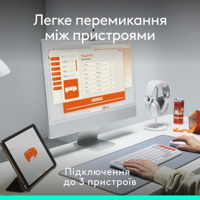 IT/наб LOGITECH POP ICON COMBO - GRAPHITE - UKR (L920-013156) IT/наб LOGITECH POP ICON COMBO - GRAPHITE - UKR (L920-013156)