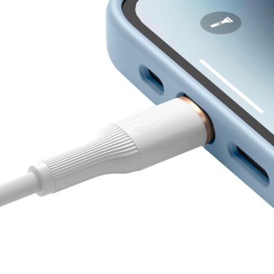Кабель Romoss CB1224 USB-Ligh 2.4A 2m (CB1224-821-134H) білий Кабель Romoss CB1224 USB-Ligh 2.4A 2m (CB1224-821-134H) білий