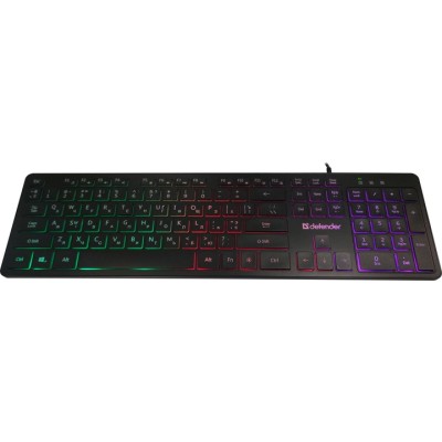 Клавіатура DEFENDER (450790) Balance LQ, чорна, USB Клавіатура DEFENDER (450790) Balance LQ, чорна, USB