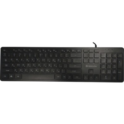 Клавіатура DEFENDER (450790) Balance LQ, чорна, USB Клавіатура DEFENDER (450790) Balance LQ, чорна, USB