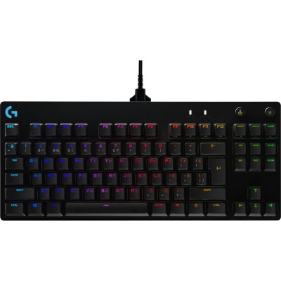 Клавіатура LOGITECH G PRO Mechanical Gaming USB, Black (920-009392) Клавіатура LOGITECH G PRO Mechanical Gaming USB, Black (920-009392)