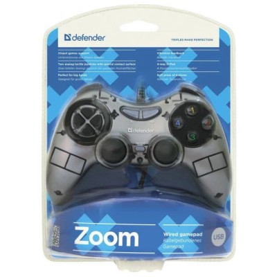 Маніп. до ігор DEFENDER Zoom геймпад USB Маніп. до ігор DEFENDER Zoom геймпад USB