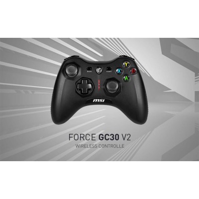 Маніпулятор ігровий WRL FORCE GC30 V2 BLACK MSI Маніпулятор ігровий WRL FORCE GC30 V2 BLACK MSI
