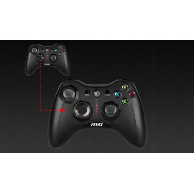Маніпулятор ігровий WRL FORCE GC30 V2 BLACK MSI Маніпулятор ігровий WRL FORCE GC30 V2 BLACK MSI